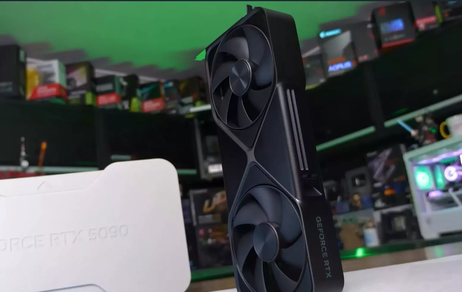 Buying an RTX 5090 from Micro Center now means signing a form promising it won