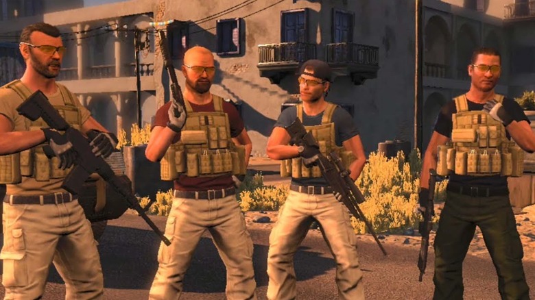 A főcsapat együtt áll Blackwaterben