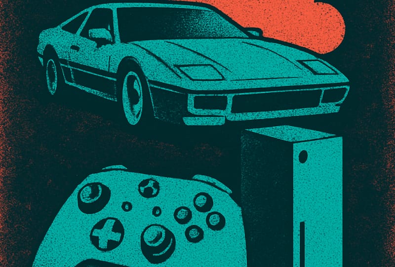 Xbox controller next to a screen showing GTA 6 cloud streaming on Xbox Cloud Gaming