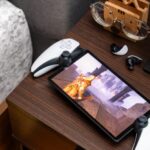 PlayStation Portal handheld streaming a game, representing the rumoured PlayStation Portal OLED update
