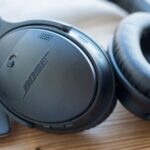 Bose headphones on a desk, representing a possible future Bose gaming headset
