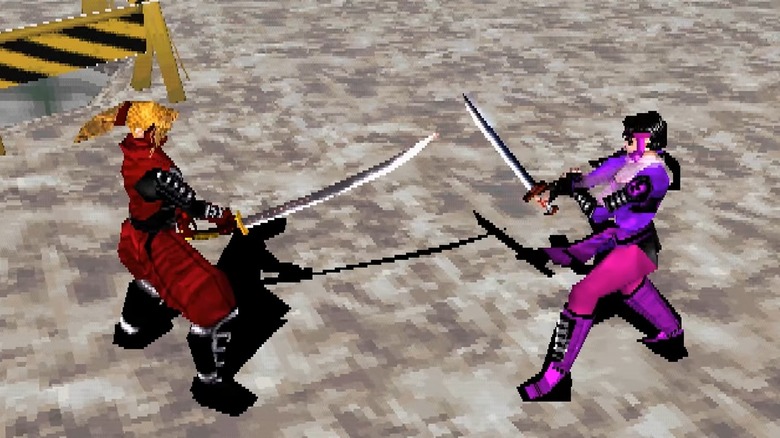 Két kardharcos összecsap a Bushido Blade-ben