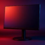 AOC U27G4Z monitor shown from the front with its dual-mode Fast IPS panel and adjustable stand
