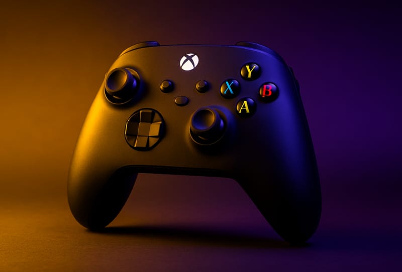 Xbox PC app Garrison redesign shown on a Windows laptop screen