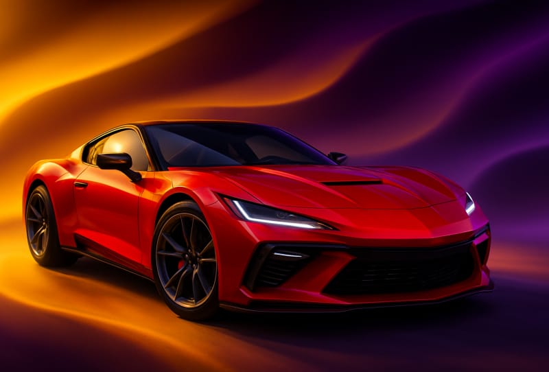 Forza Horizon 6 PS5 release date artwork showing an open-world racing car on a scenic road