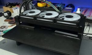 Modder csavarok 360 mm-es AIO radiátor játék laptophoz