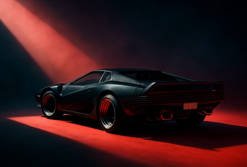 Night City skyline artwork representing the upcoming Cyberpunk 2077 movie from CD Projekt and Paramount