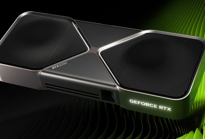 Nvidia GeForce RTX graphics card representing the DLSS 5 Neural Renderer upscaling technology