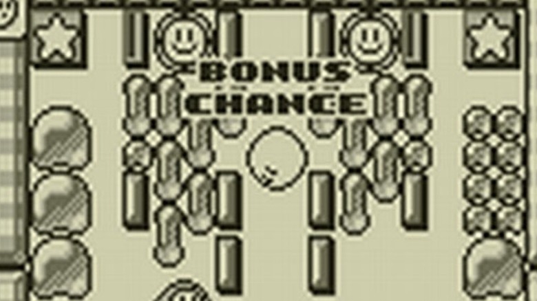 Kirby bónuszszintre esik a Kirby's Block Ball-ban