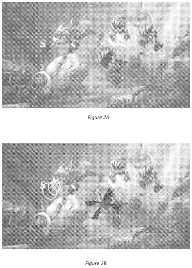 A Sony akadálymentesítési szabadalma a játék hangjait látványvilággá változtatja 2 Illusztráció, amely a Sony akadálymentesítési szabadalmát ábrázolja, amely a játék hangját vizuális jelekké alakítja a képernyőn