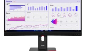 A Lenovo ThinkVision T34WD-4v egy dokkolót csomagol egy ultraszéles egységbe