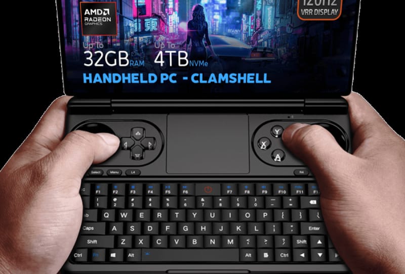 GPD Win Mini Ultra handheld gaming PC powered by Intel Arc G3 Extreme