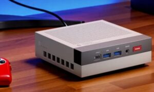 Acemagic Retro X3 Mini PC-csatornák NES-kialakítással, Ryzen 7 Power funkcióval