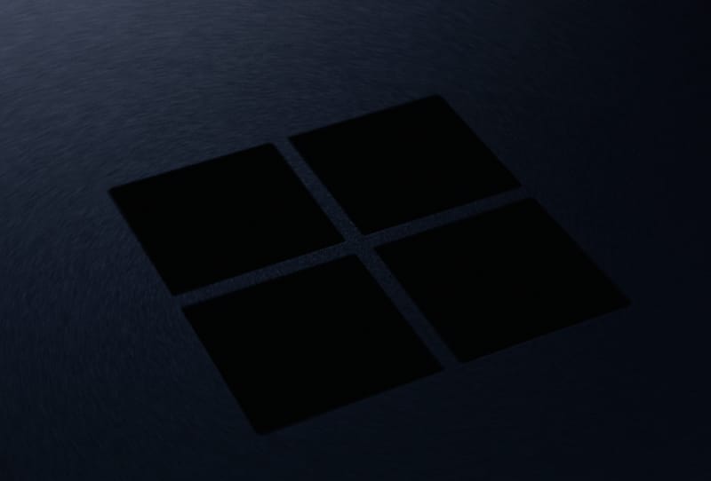 Microsoft Surface Laptop Ultra Australia laptop open on a desk showing the NVIDIA RTX Spark chip branding