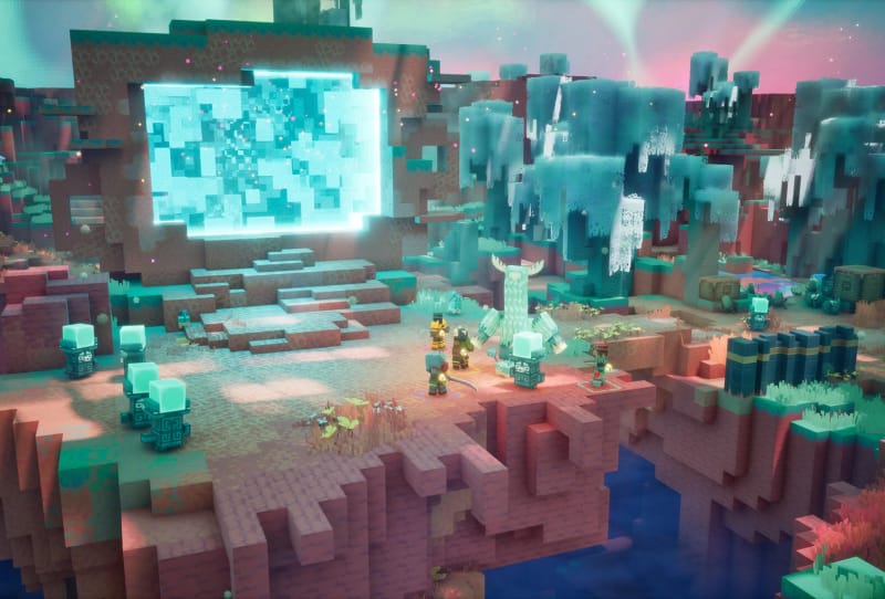 Minecraft Dungeons 2 Steam Deck launch error shown on handheld screen