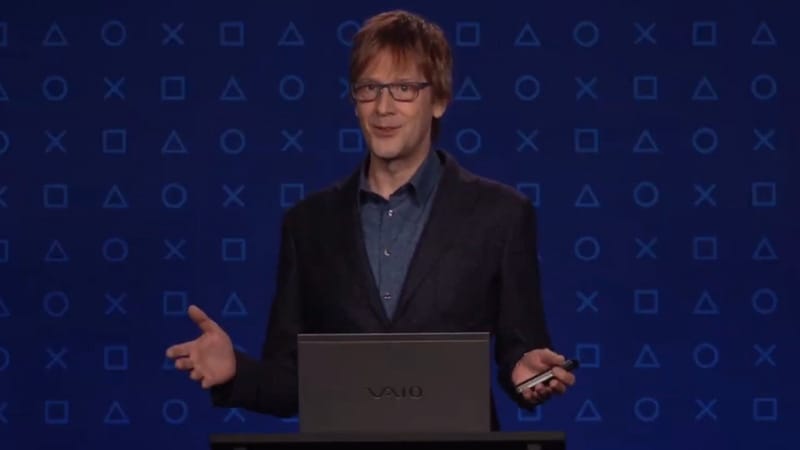 A Sony szabadalmi tippjei a PlayStation 6 Frame Generation Tech 1-hez PlayStation 6 konzol koncepció renderelése, amely a PlayStation 6 keretgenerációs szabadalmaztatási technológiát illusztrálja